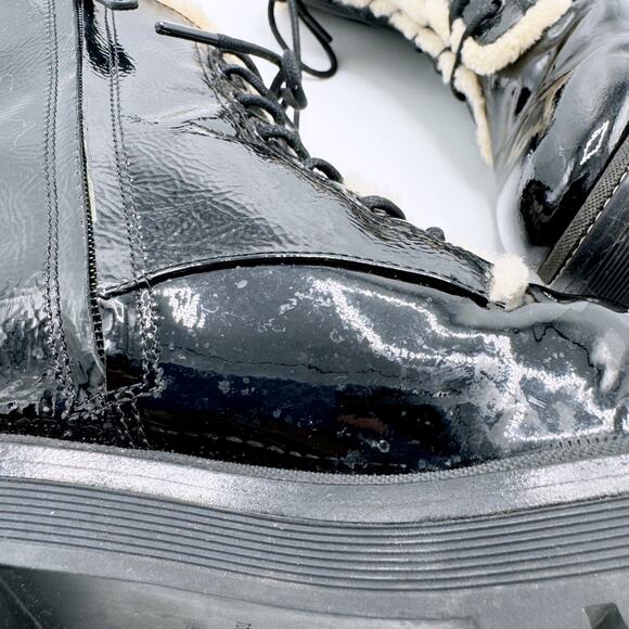 Tory Burch Women's Miller Shearling Lug Sole Boot - Picture 12 of 12